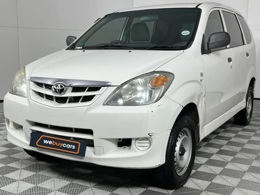 Used 2010 Toyota Avanza 1.3 S panel van - WeBuycars East London Used 2010 Toyota Avanza 1.3 S panel van - WeBuycars East London
