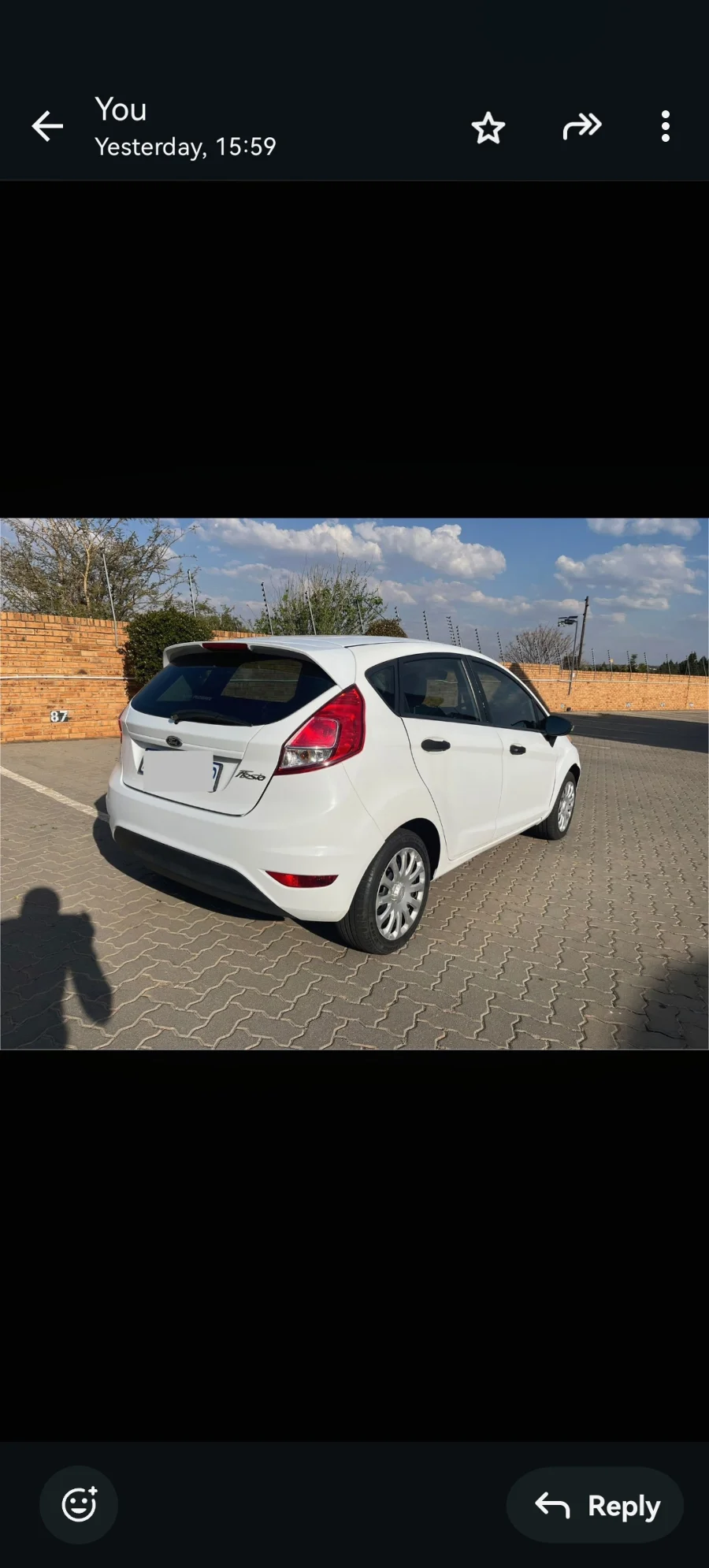 New 2017 Ford Fiesta 5-door 1.4 Trend - Private Seller New 2017 Ford Fiesta 5-door 1.4 Trend - Private Seller