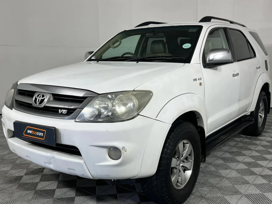 Used 2007 Toyota Fortuner V6 4.0 - WeBuyCars Richmond Used 2007 Toyota Fortuner V6 4.0 - WeBuyCars Richmond