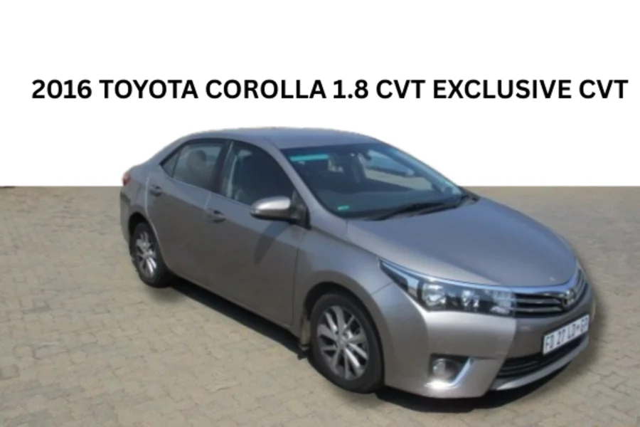 Used 2016 Toyota Corolla 1.8 Exclusive - Private Seller Used 2016 Toyota Corolla 1.8 Exclusive - Private Seller