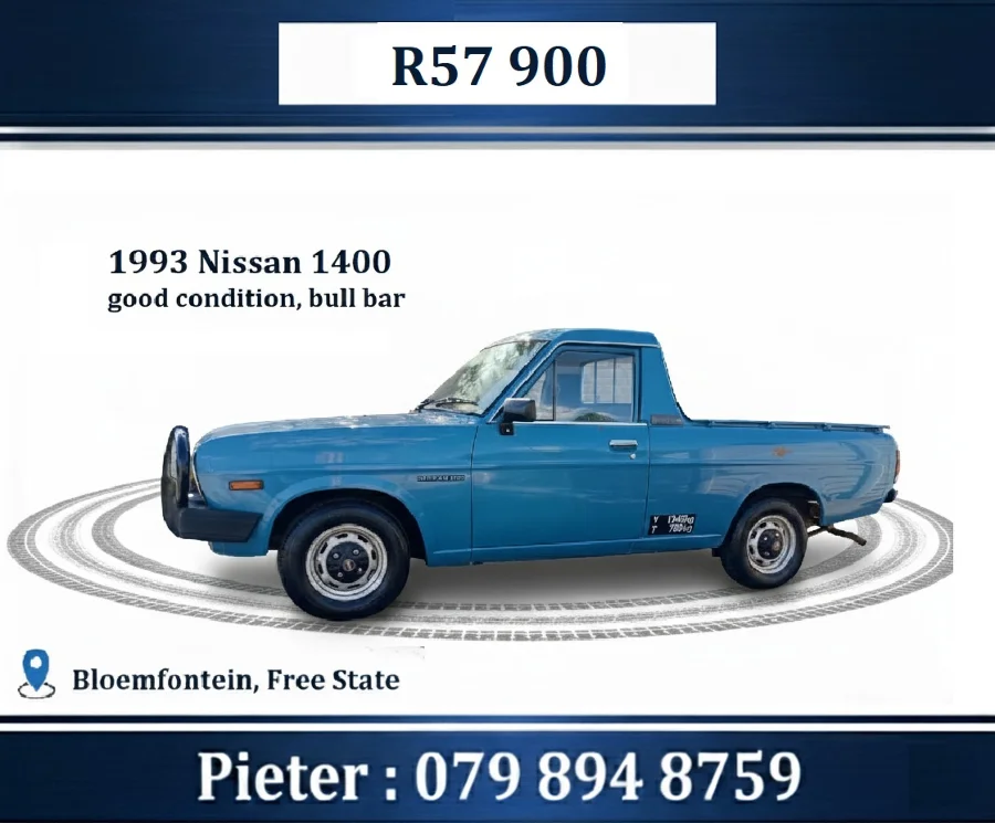 Used 1993 Nissan 1400 1400 - Private Seller