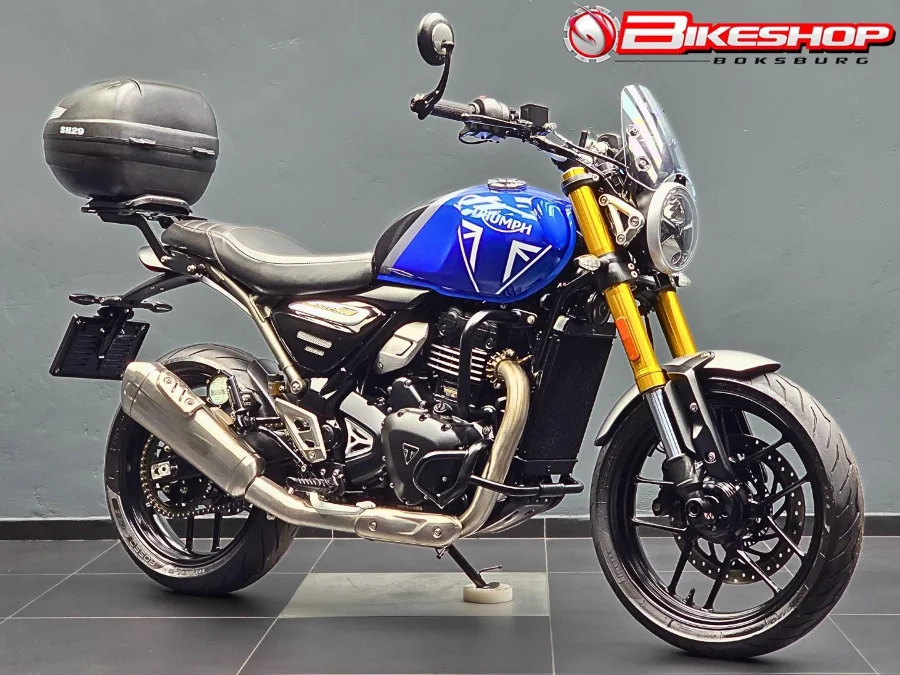Used 2024 Triumph Speed 400 X - Bikeshop Boksburg