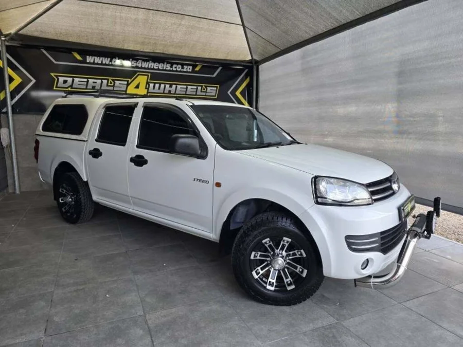 Used 2019 GWM Steed 5 2.2MPi double cab - Deals 4 Wheels Used 2019 GWM Steed 5 2.2MPi double cab - Deals 4 Wheels