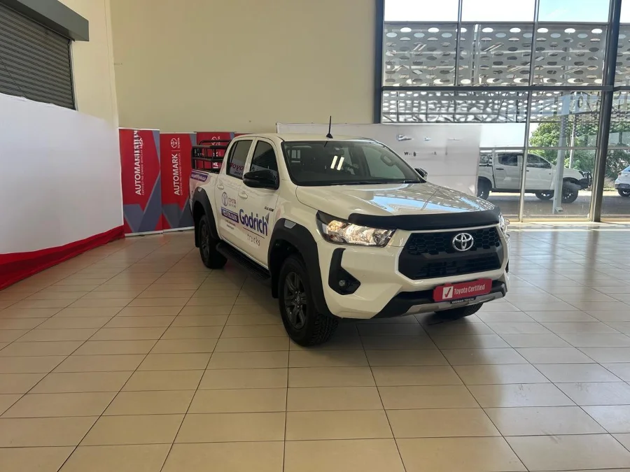 Used 2025 Toyota Hilux 2.4GD-6 double cab 4x4 Raider auto - Godrich Toyota Used 2025 Toyota Hilux 2.4GD-6 double cab 4x4 Raider auto - Godrich Toyota