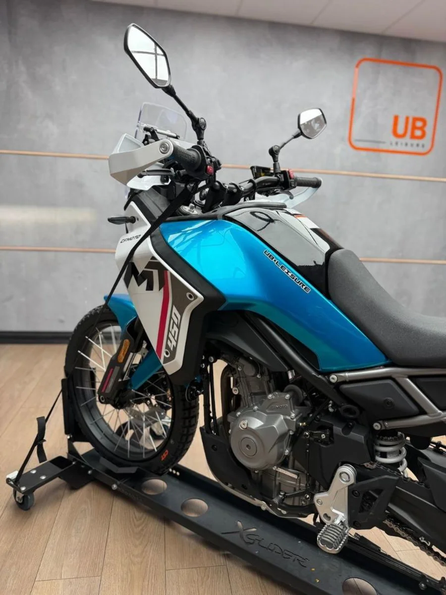 New 2026 CFMOTO 450 MT - Zephyr Blue - UB Leisure
