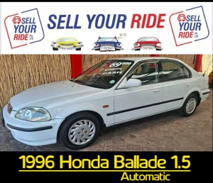 Used 1996 Honda Ballade 1.5 Elegance auto