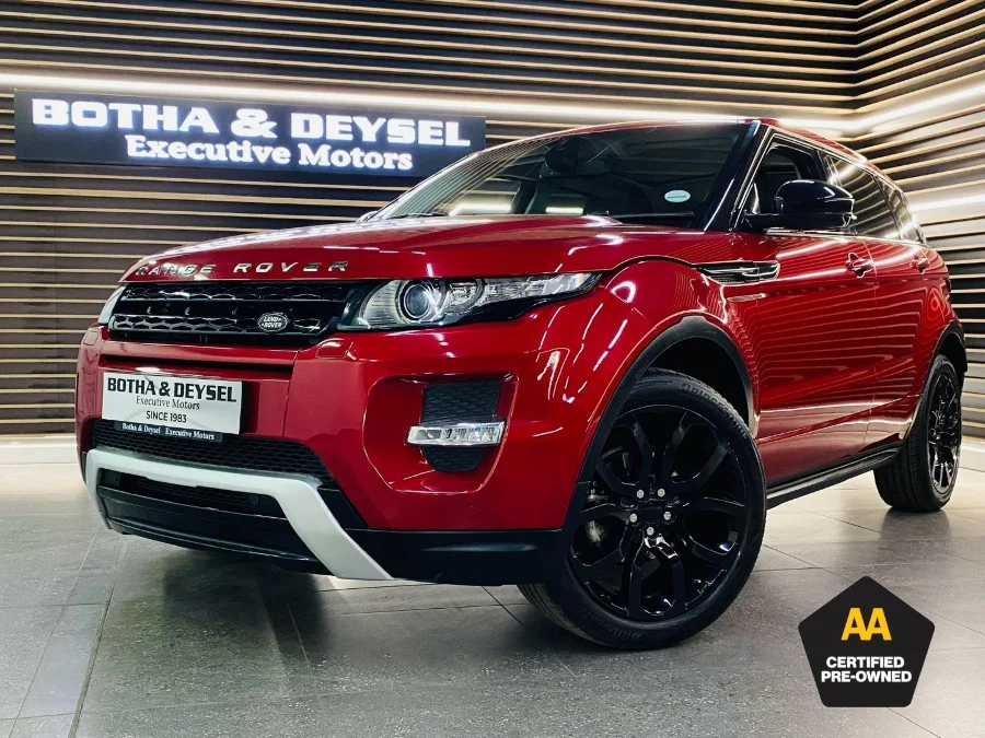 Used 2015 Land Rover Range Rover Evoque Si4 Dynamic NW8 - BOTHA AND DEYSEL EXECUTIVE MOTORS Used 2015 Land Rover Range Rover Evoque Si4 Dynamic NW8 - BOTHA AND DEYSEL EXECUTIVE MOTORS