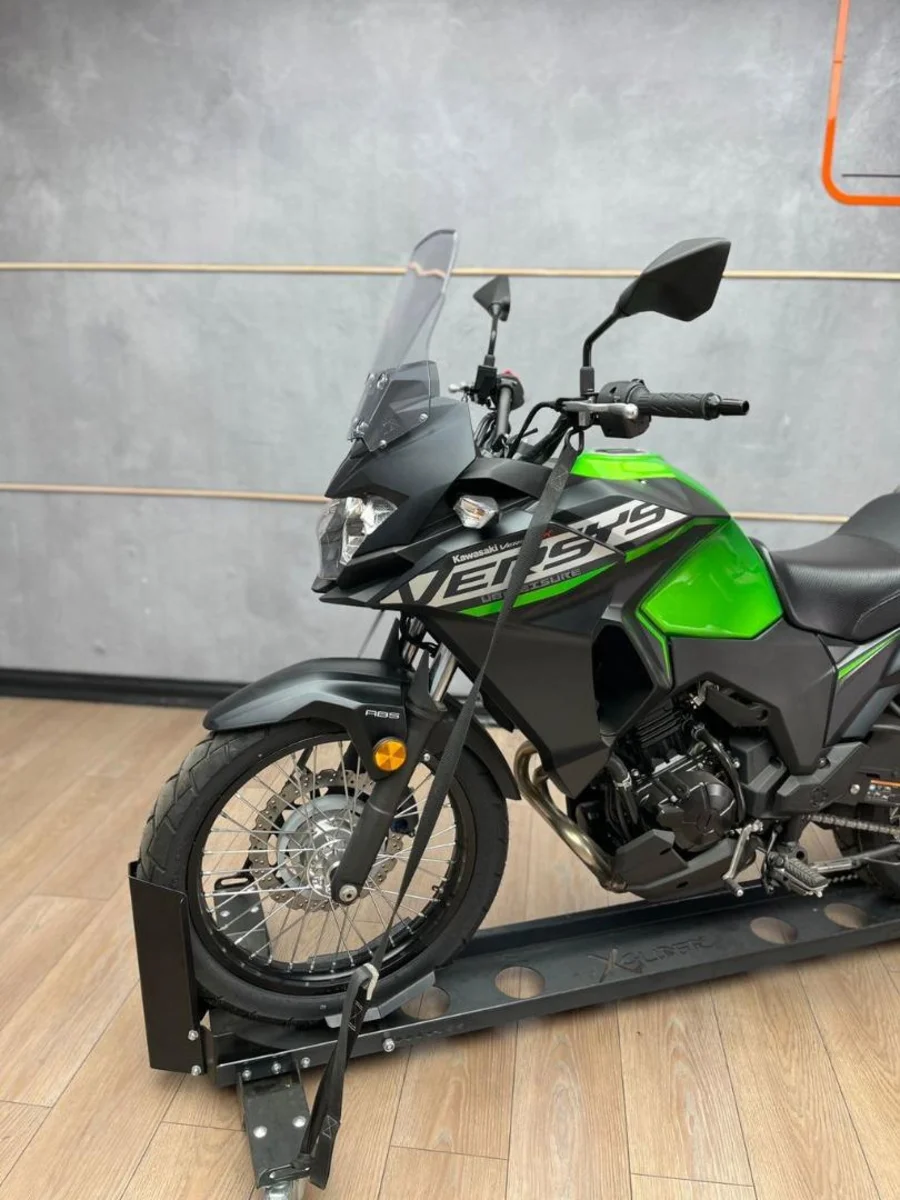 New 2026 Kawasaki VERSYS-X KLE 300 – CANDY LIME GREEN - UB Leisure