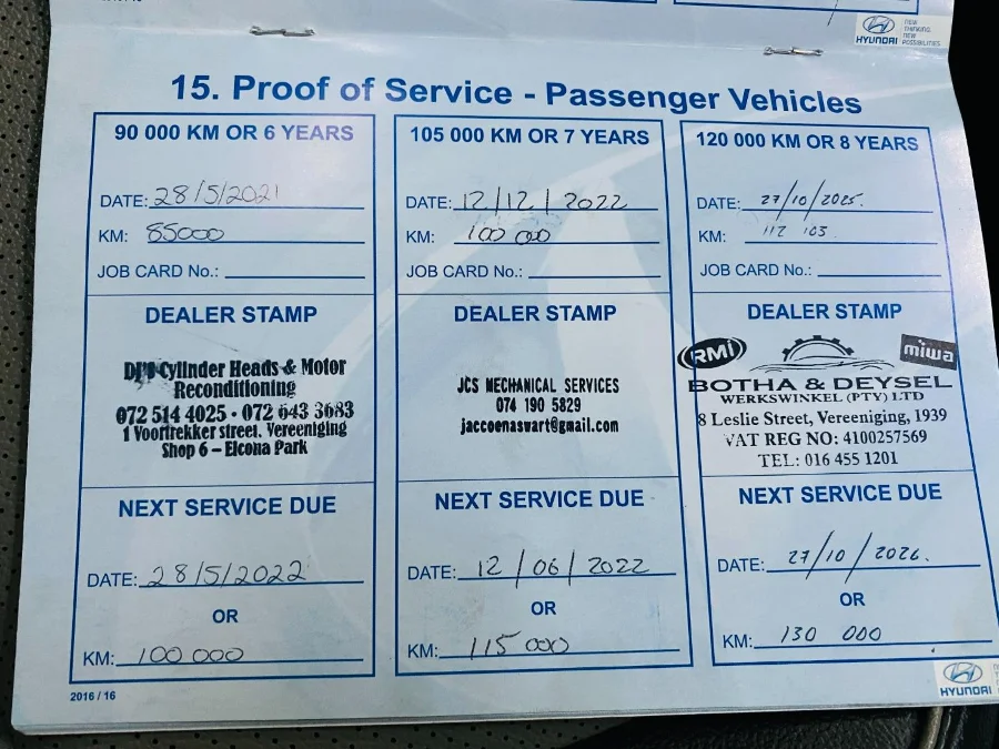 Used 2017 Hyundai Creta 1.6 Executive - BOTHA AND DEYSEL EXECUTIVE MOTORS