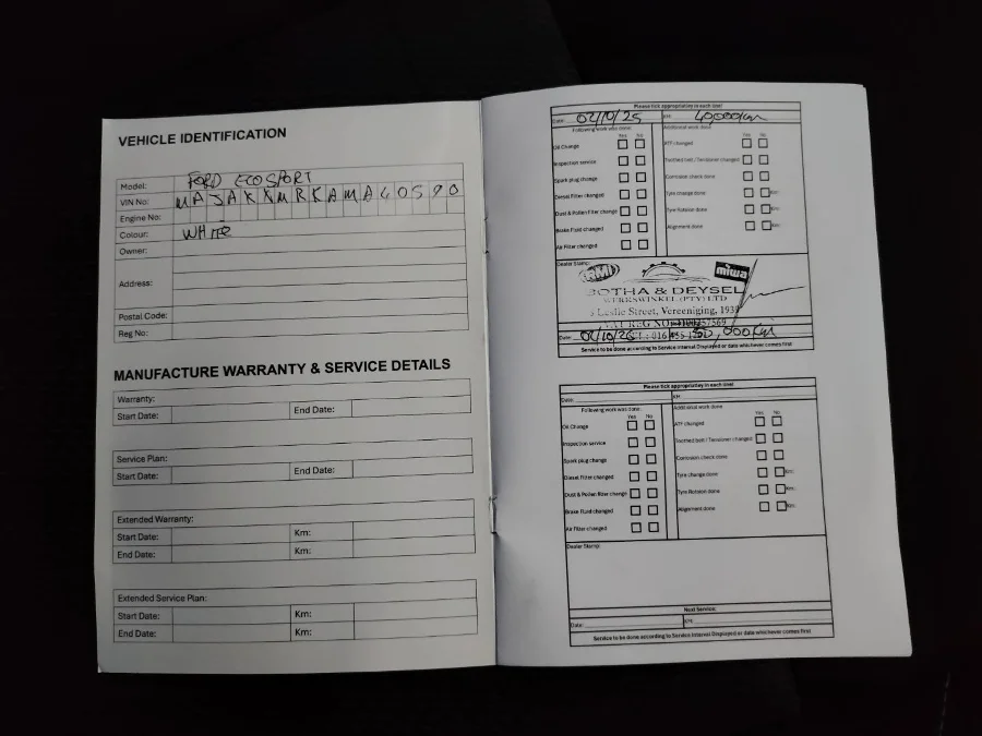 Used 2021 Ford EcoSport 1.5 Ambiente - BOTHA AND DEYSEL EXECUTIVE MOTORS