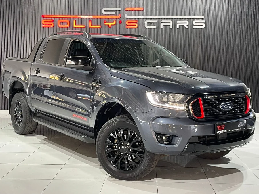 Used 2022 Ford Ranger 2.0Bi-Turbo double cab Hi-Rider Stormtrak - Sollys Car Sales