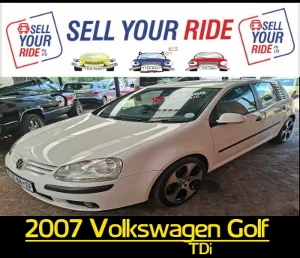 Used 2007 Volkswagen Golf 1.9TDI Comfortline auto