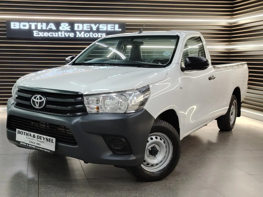 Used 2022 Toyota Hilux 2.4GD single cab S (aircon) - BOTHA AND DEYSEL EXECUTIVE MOTORS Used 2022 Toyota Hilux 2.4GD single cab S (aircon) - BOTHA AND DEYSEL EXECUTIVE MOTORS