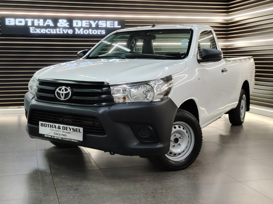 Used 2021 Toyota Hilux 2.4GD single cab S (aircon) - BOTHA AND DEYSEL EXECUTIVE MOTORS Used 2021 Toyota Hilux 2.4GD single cab S (aircon) - BOTHA AND DEYSEL EXECUTIVE MOTORS