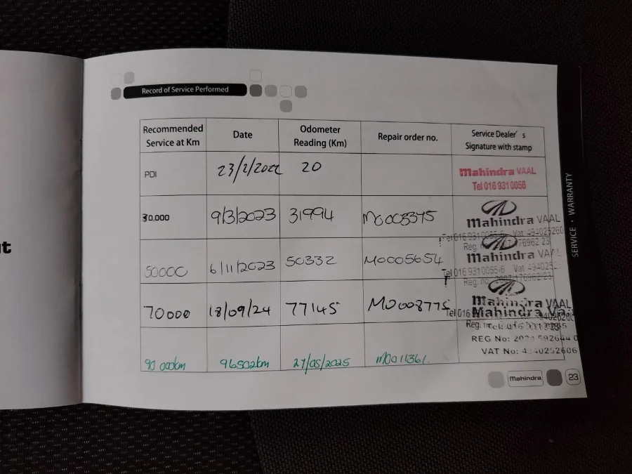 Used 2022 Mahindra Pik Up 2.2CRDe double cab S11 - BOTHA AND DEYSEL EXECUTIVE MOTORS