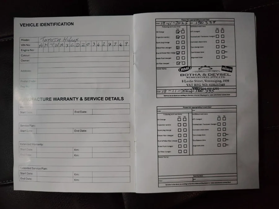 Used 2019 Toyota Hilux 2.8GD-6 double cab 4x4 Legend 50 auto - BOTHA AND DEYSEL EXECUTIVE MOTORS