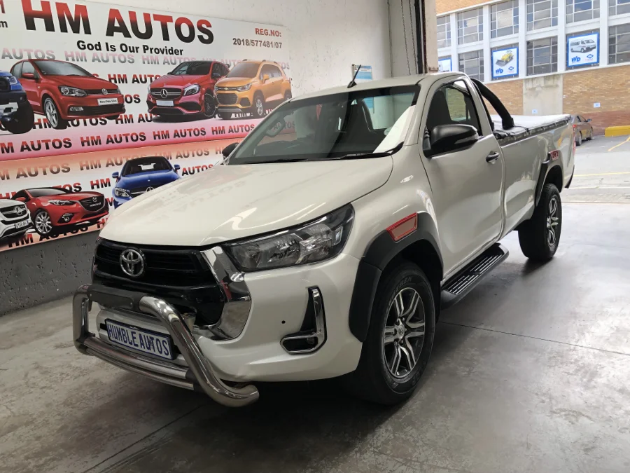Used 2022 Toyota Hilux 2.4GD-6 single cab 4x4 Raider manual - Humble Autos