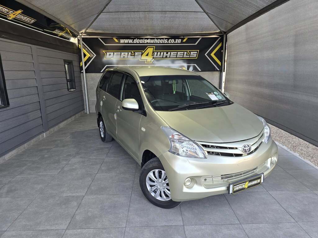 Used 2013 Toyota Avanza 1.5 SX auto