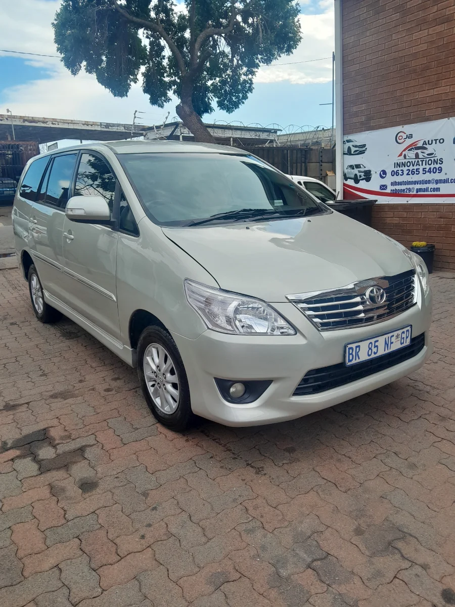Used 2012 Toyota Innova 2.7 7-seater - OJB Auto Innovation