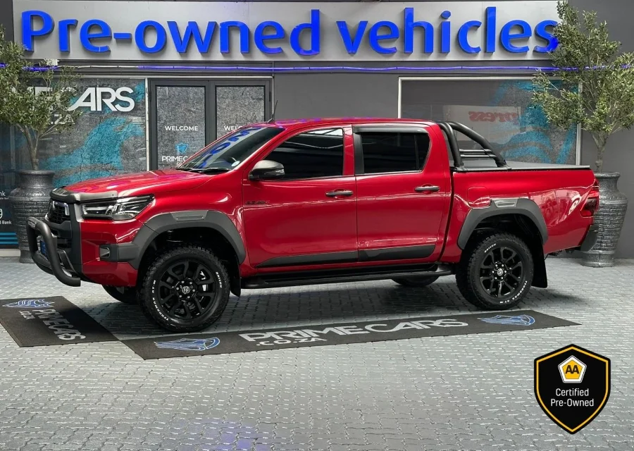Used 2021 Toyota Hilux 2.8GD-6 double cab 4x4 Legend auto - Prime Cars Used 2021 Toyota Hilux 2.8GD-6 double cab 4x4 Legend auto - Prime Cars