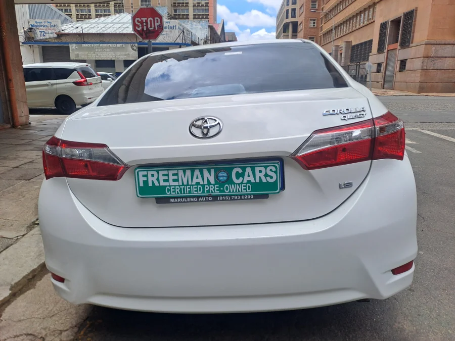 Used 2021 Toyota Corolla Quest 1.6 - Freeman Cars