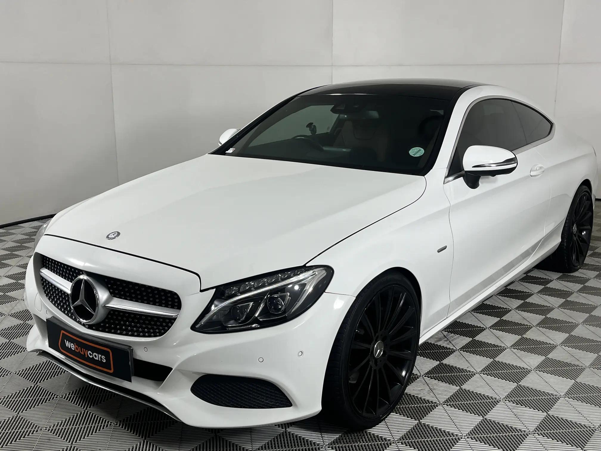 Used 2016 Mercedes-Benz C-Class C300 coupe AMG Line