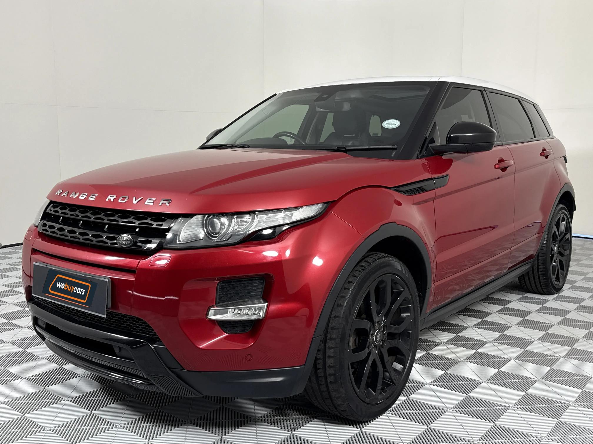 Used 2015 Land Rover Range Rover Evoque SD4 Dynamic SW1 Colour