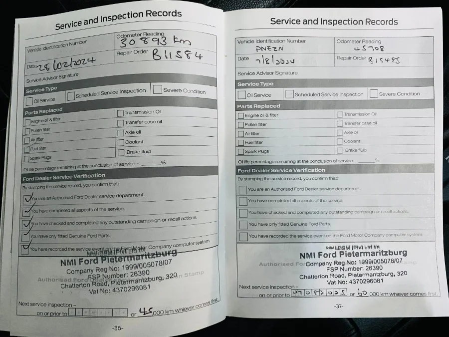 Used 2023 Ford Ranger 2.0 SiT double cab XLT 4x4 - BOTHA AND DEYSEL EXECUTIVE MOTORS