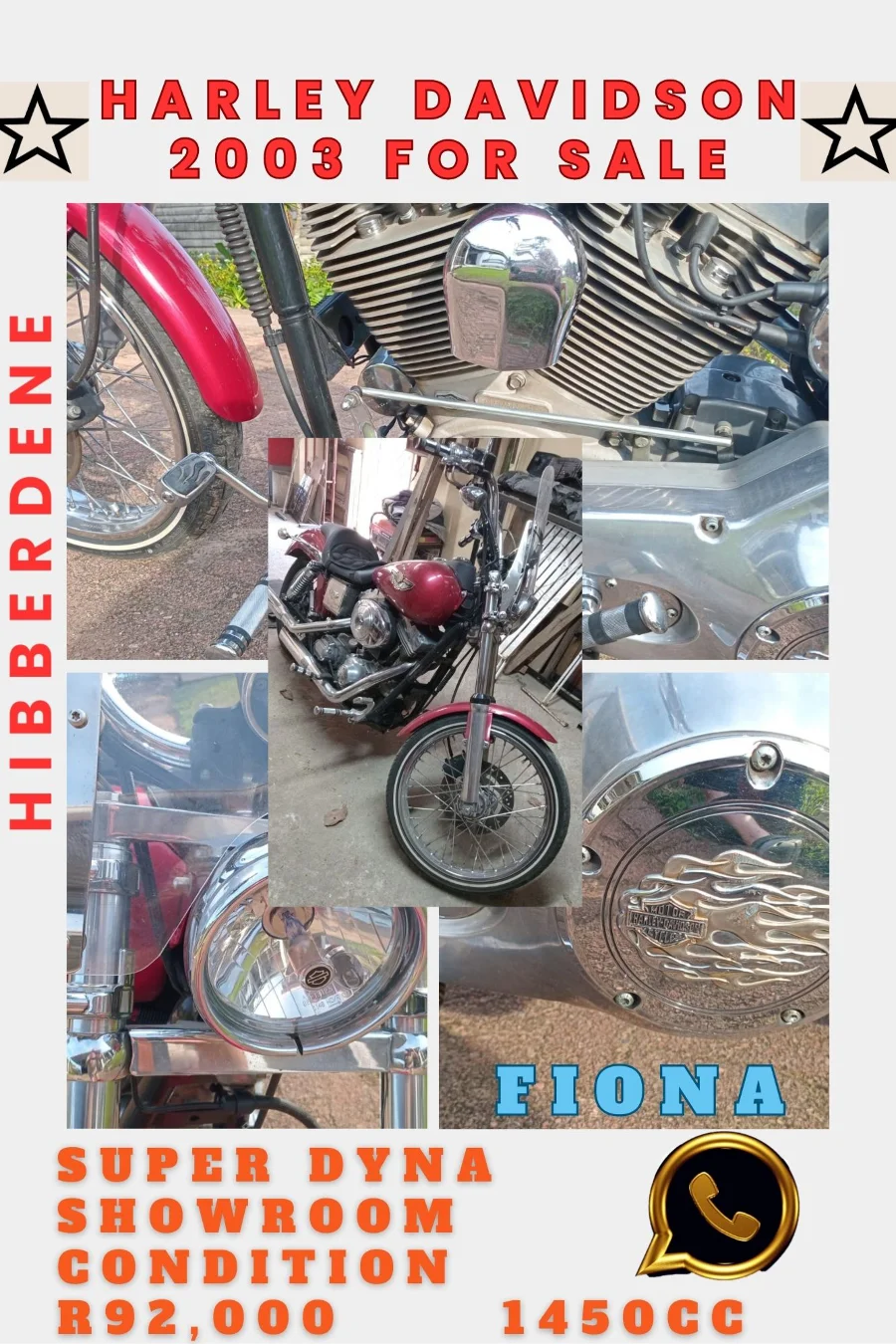 New 2003 Harley Davidson Dyna - Private Seller New 2003 Harley Davidson Dyna - Private Seller