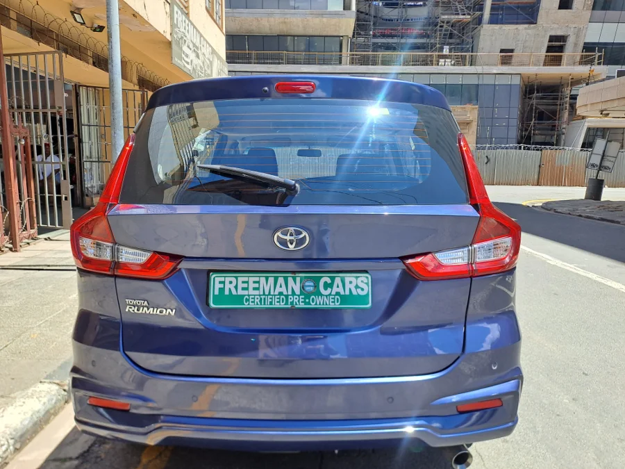 Used 2022 Toyota Rumion 1.5 SX auto - Freeman Cars