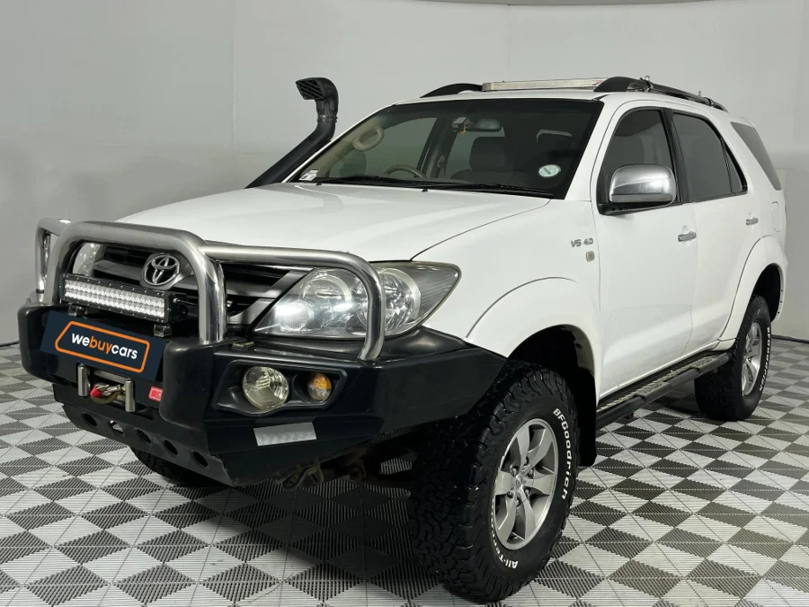 Used 2007 Toyota Fortuner V6 4.0 4x4 auto - WeBuyCars Silverlakes Used 2007 Toyota Fortuner V6 4.0 4x4 auto - WeBuyCars Silverlakes