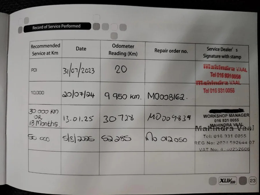 Used 2024 Mahindra XUV300 1.5TD W8 - BOTHA AND DEYSEL EXECUTIVE MOTORS