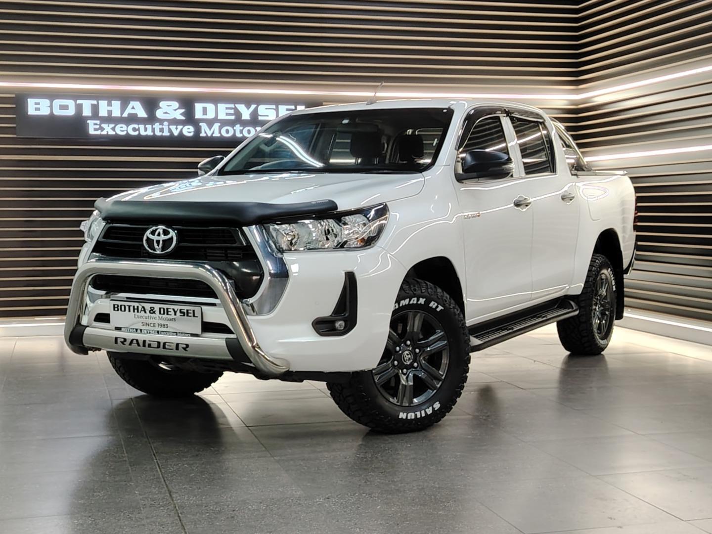 Used 2022 Toyota Hilux 2.4GD-6 double cab Raider manual