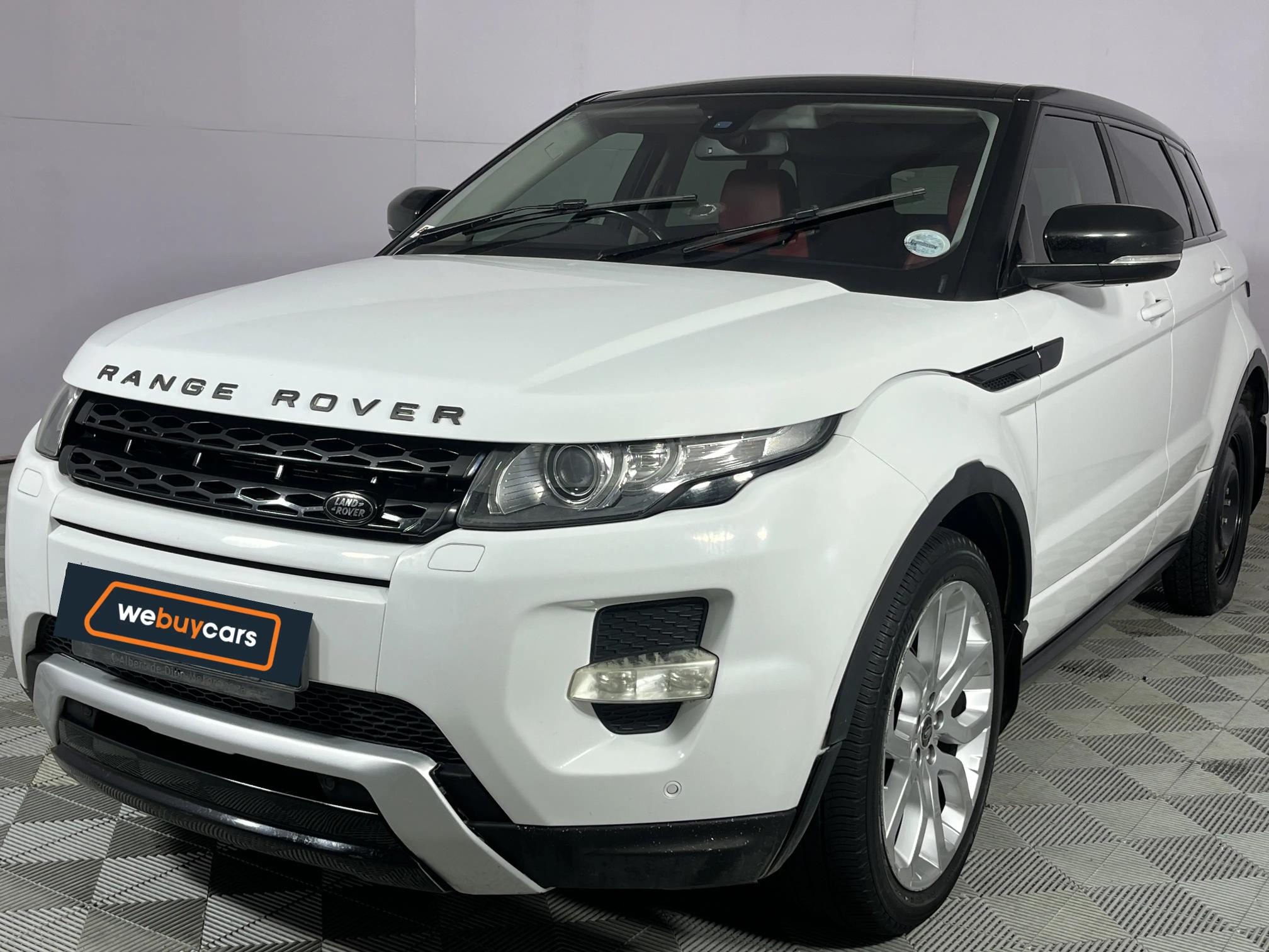 Used 2014 Land Rover Range Rover Evoque SD4 Dynamic SW1 Colour