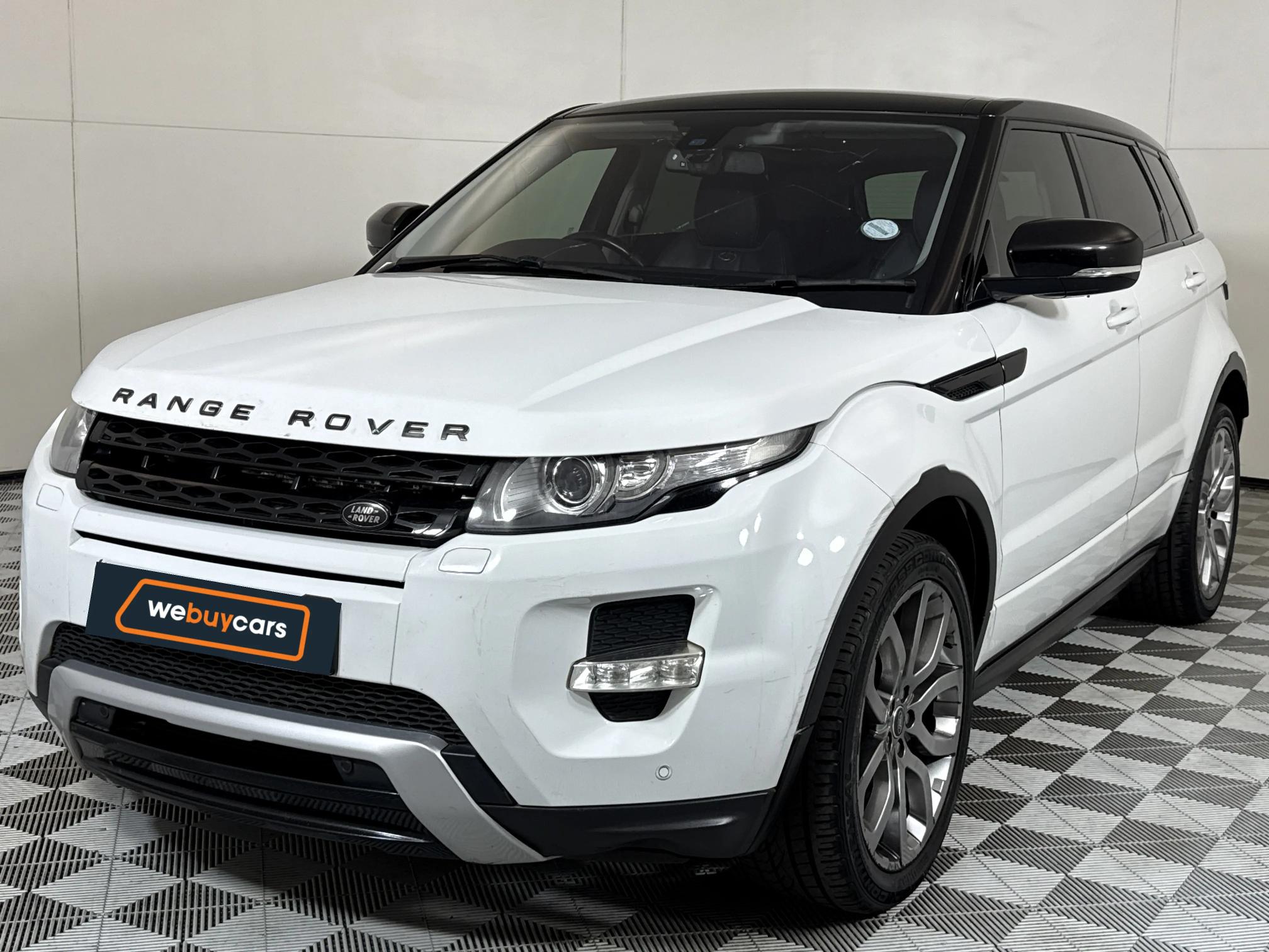 Used 2013 Land Rover Range Rover Evoque SD4 Prestige