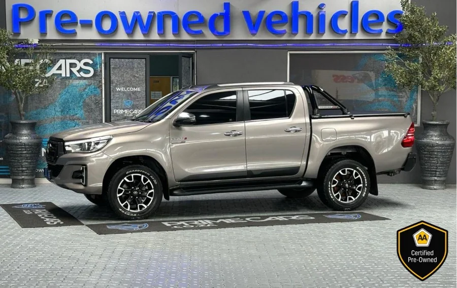 Used 2020 Toyota Hilux 2.8GD-6 double cab 4x4 Legend 50 auto - Prime Cars Used 2020 Toyota Hilux 2.8GD-6 double cab 4x4 Legend 50 auto - Prime Cars