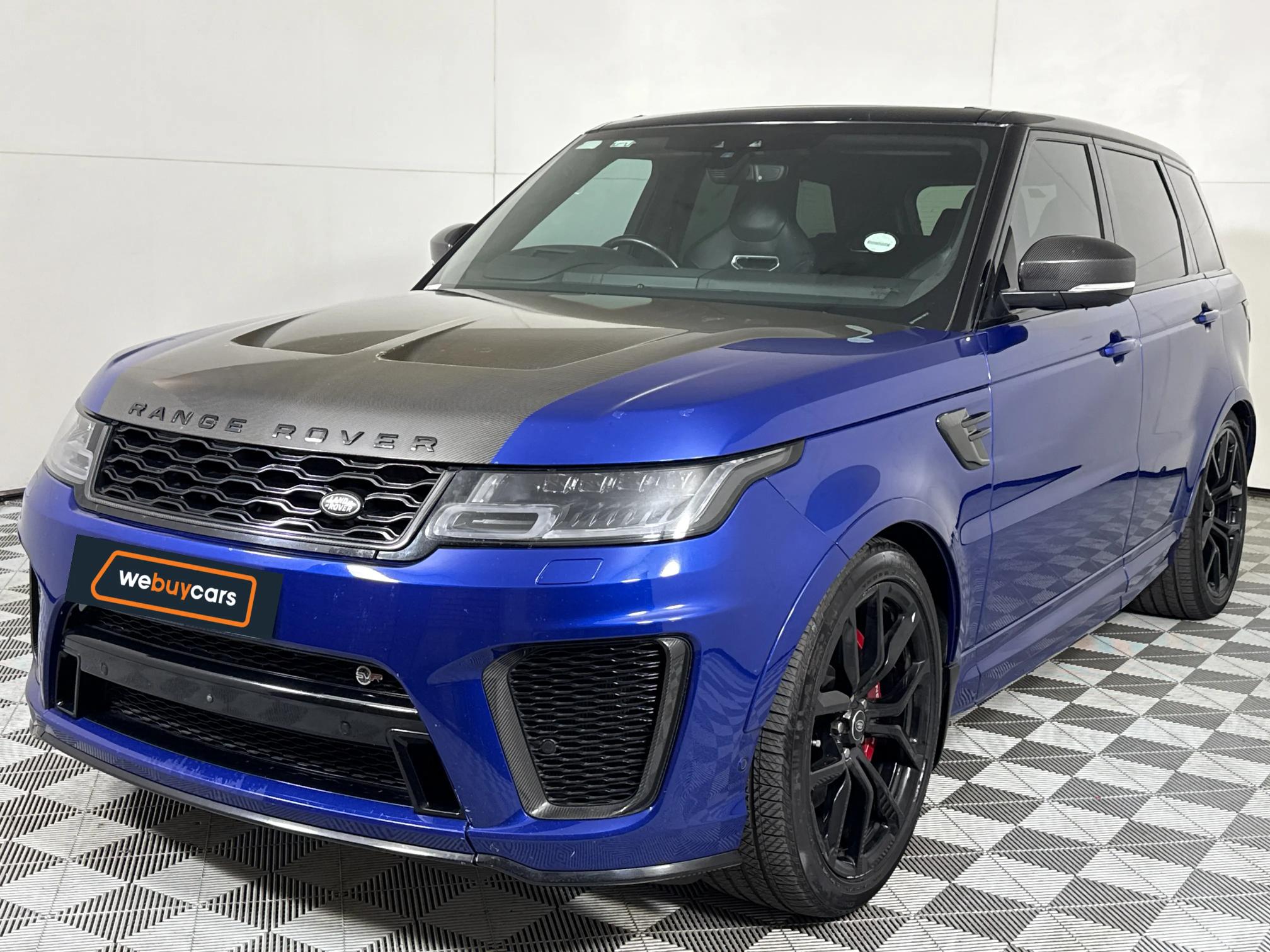 Used 2021 Land Rover Range Rover Sport SVR Carbon Edition