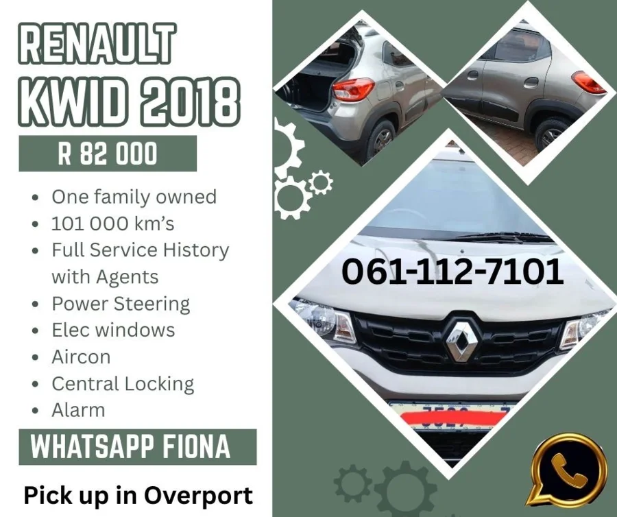 New 2018 Renault Kwid 1.0 Expression - Private Seller New 2018 Renault Kwid 1.0 Expression - Private Seller