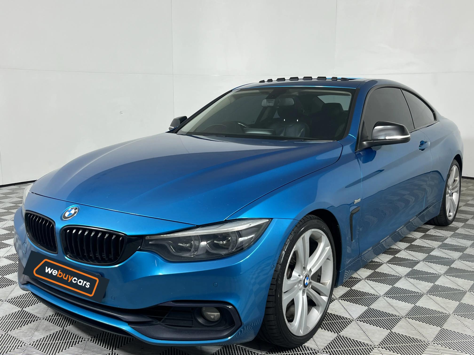 Used 2019 BMW 4 Series 430i coupe Luxury Line sports-auto