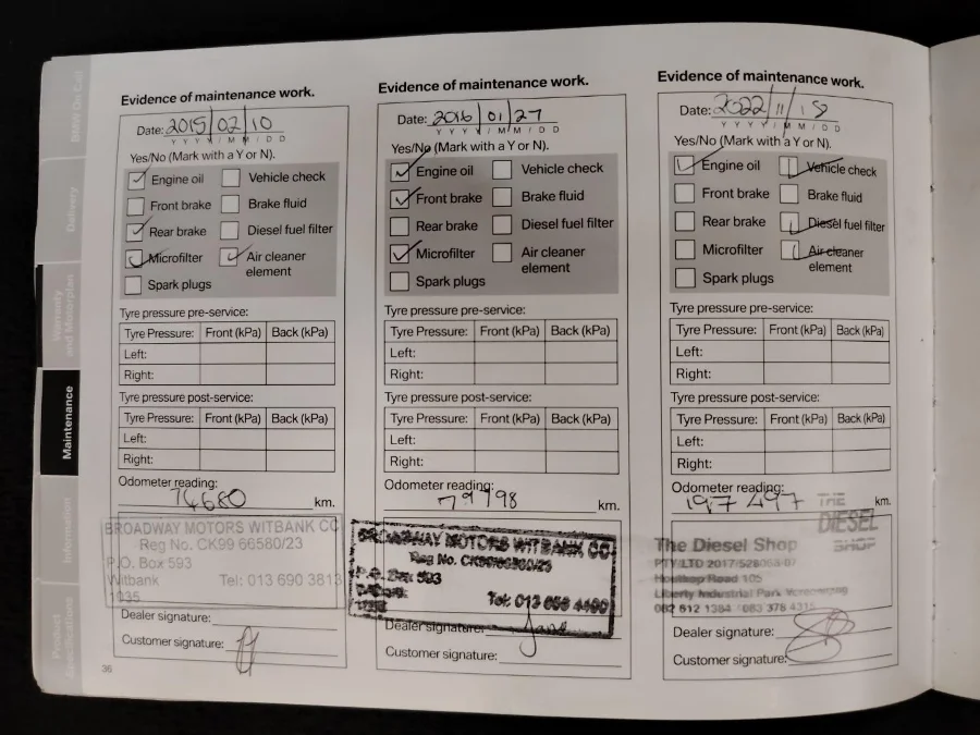 Used 2014 BMW X3 xDrive20d auto - BOTHA AND DEYSEL EXECUTIVE MOTORS