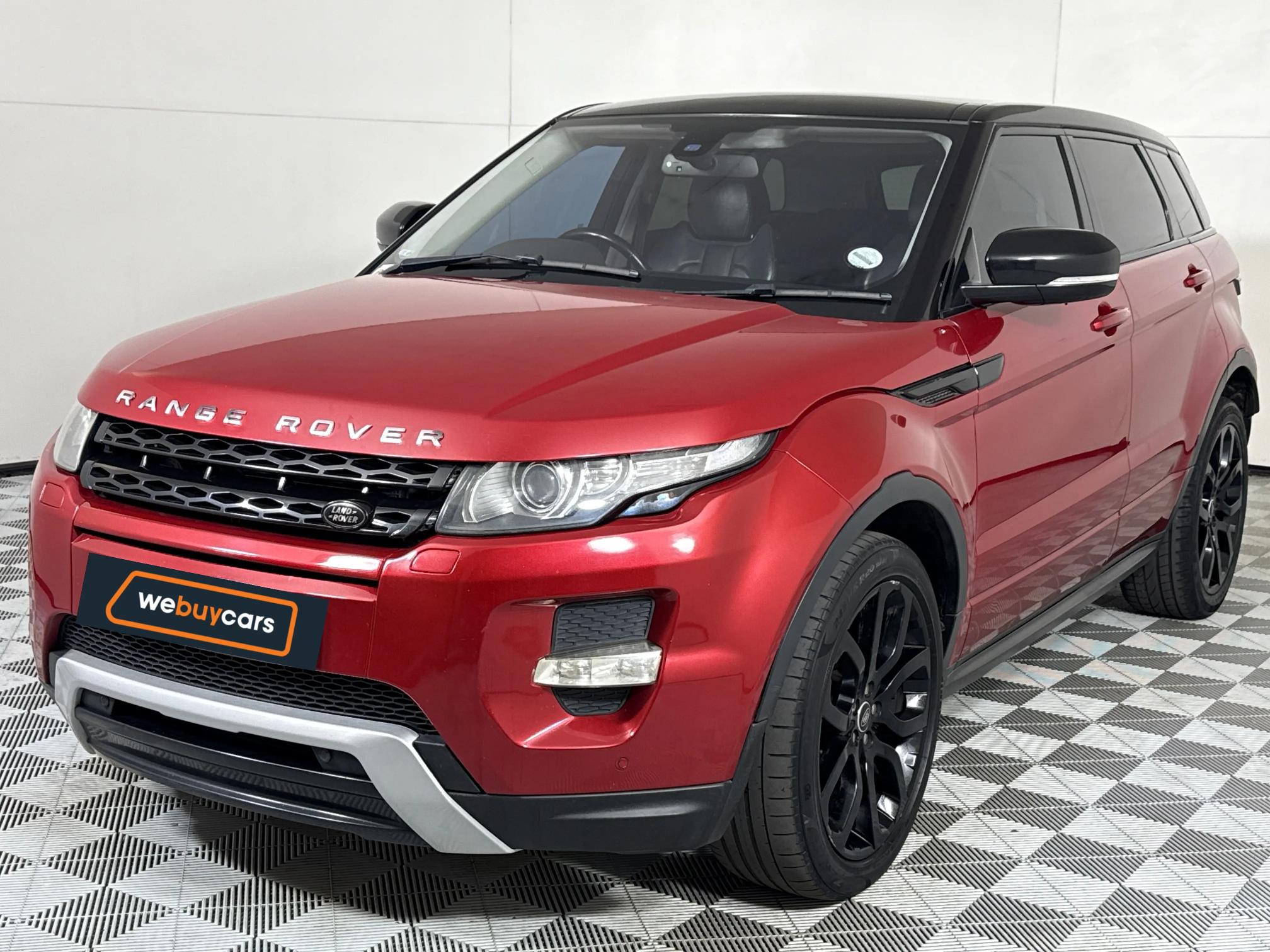 Used 2013 Land Rover Range Rover Evoque Si4 Dynamic NW8