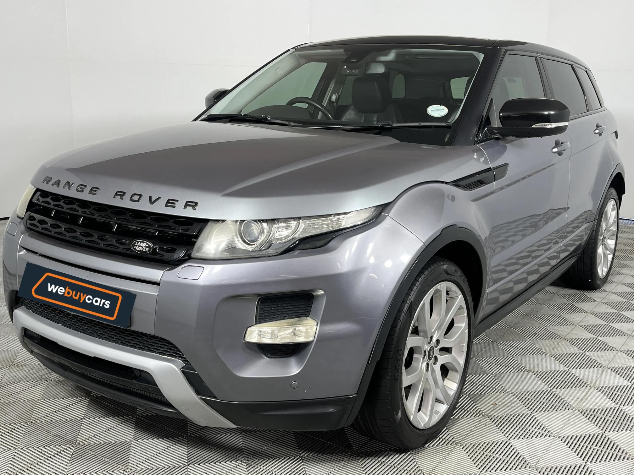 Used 2014 Land Rover Range Rover Evoque SD4 Dynamic SW1 Colour