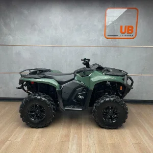 Used 2024 Can-Am OUTLANDER PRO XU HD 5 - TUNDRA GREEN