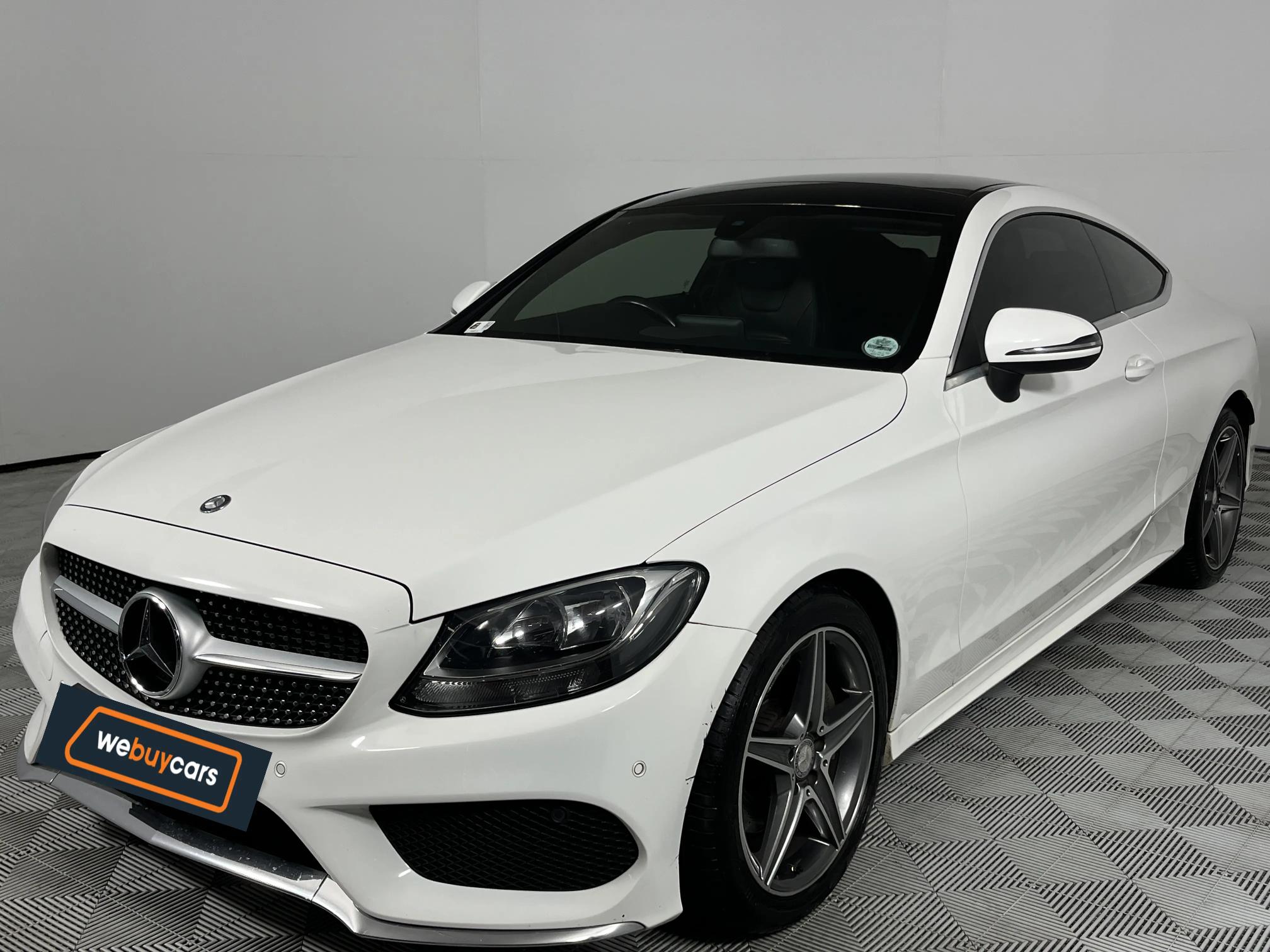 Used 2016 Mercedes-Benz C-Class C220d coupe AMG Line