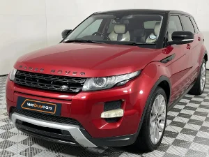 Used 2012 Land Rover Range Rover Evoque SD4 Dynamic SW1 Colour