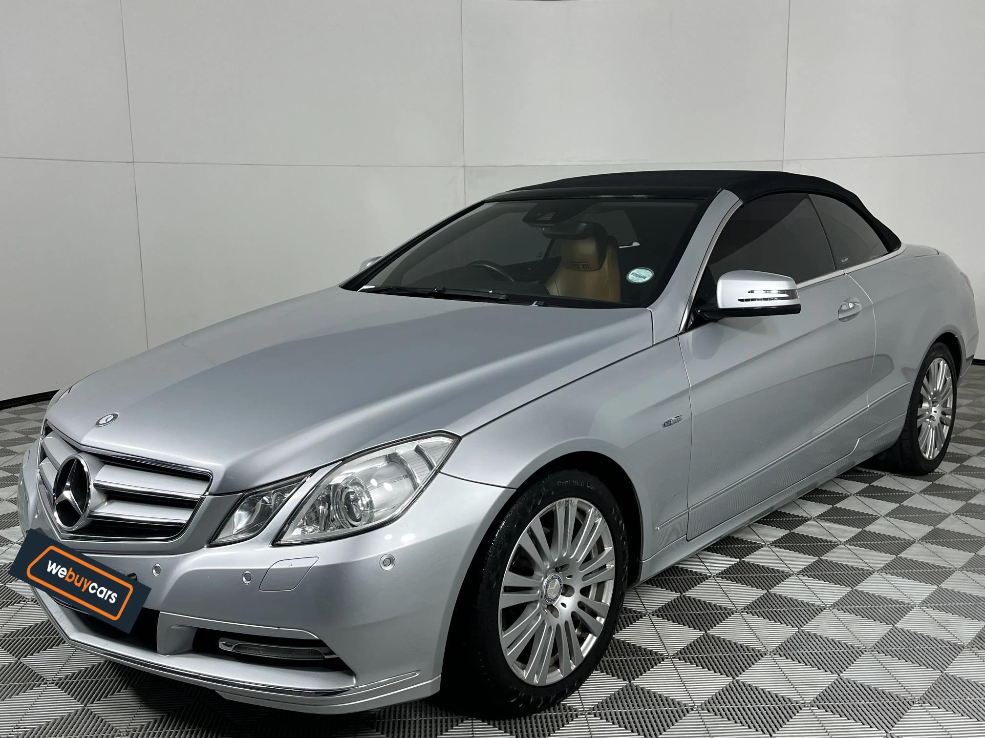 Used 2013 Mercedes-Benz E-Class E250CGI cabriolet Elegance