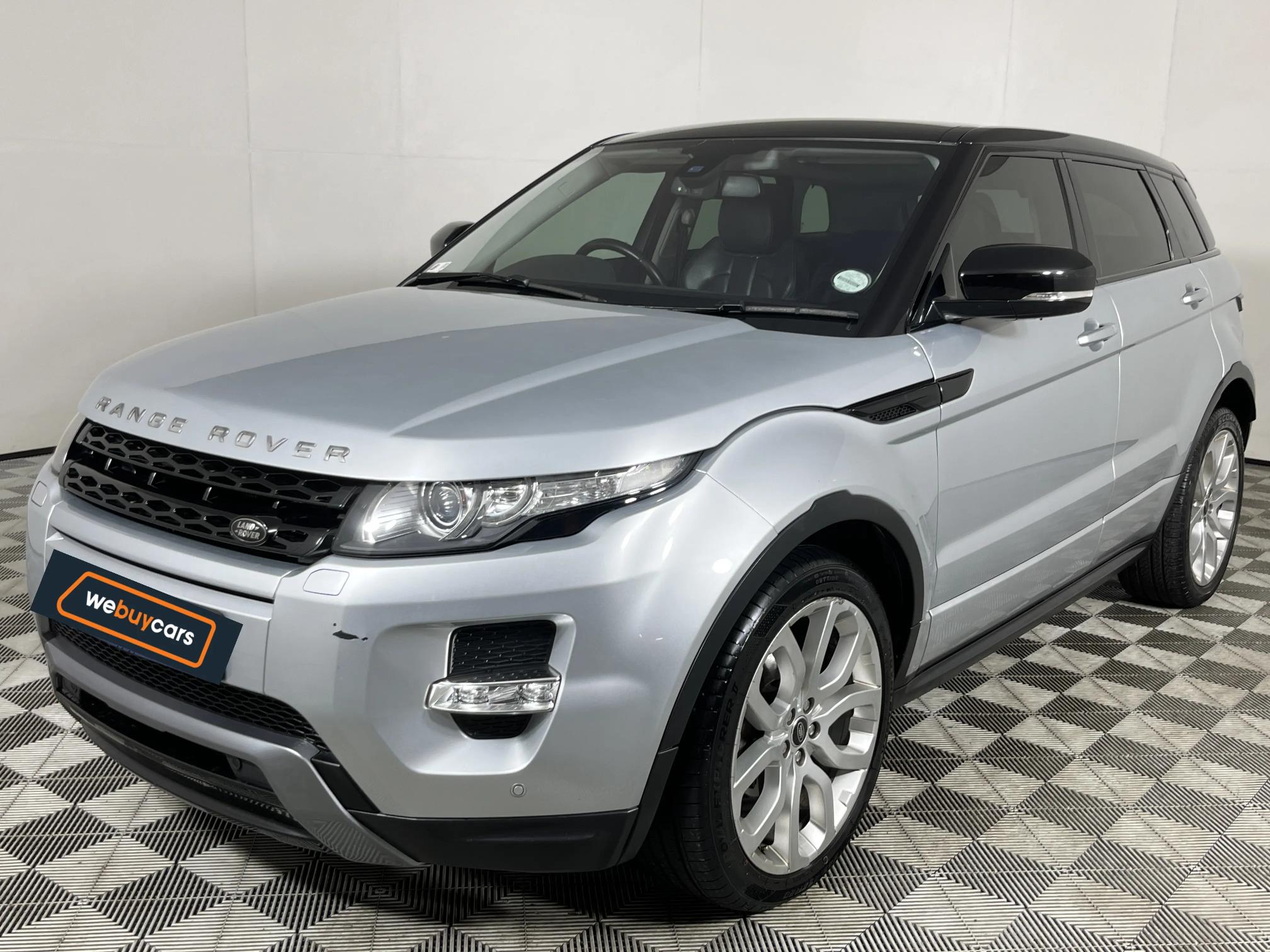 Used 2013 Land Rover Range Rover Evoque SD4 Dynamic SW1 Colour