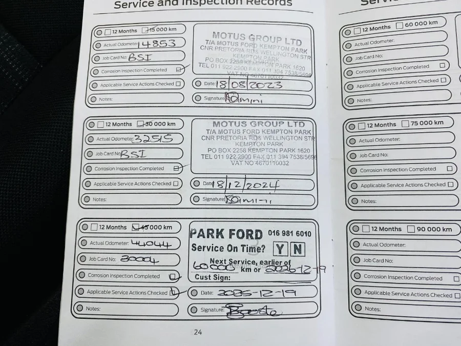 Used 2021 Ford Ranger 2.2TDCi double cab Hi-Rider XL Sport auto - BOTHA AND DEYSEL EXECUTIVE MOTORS