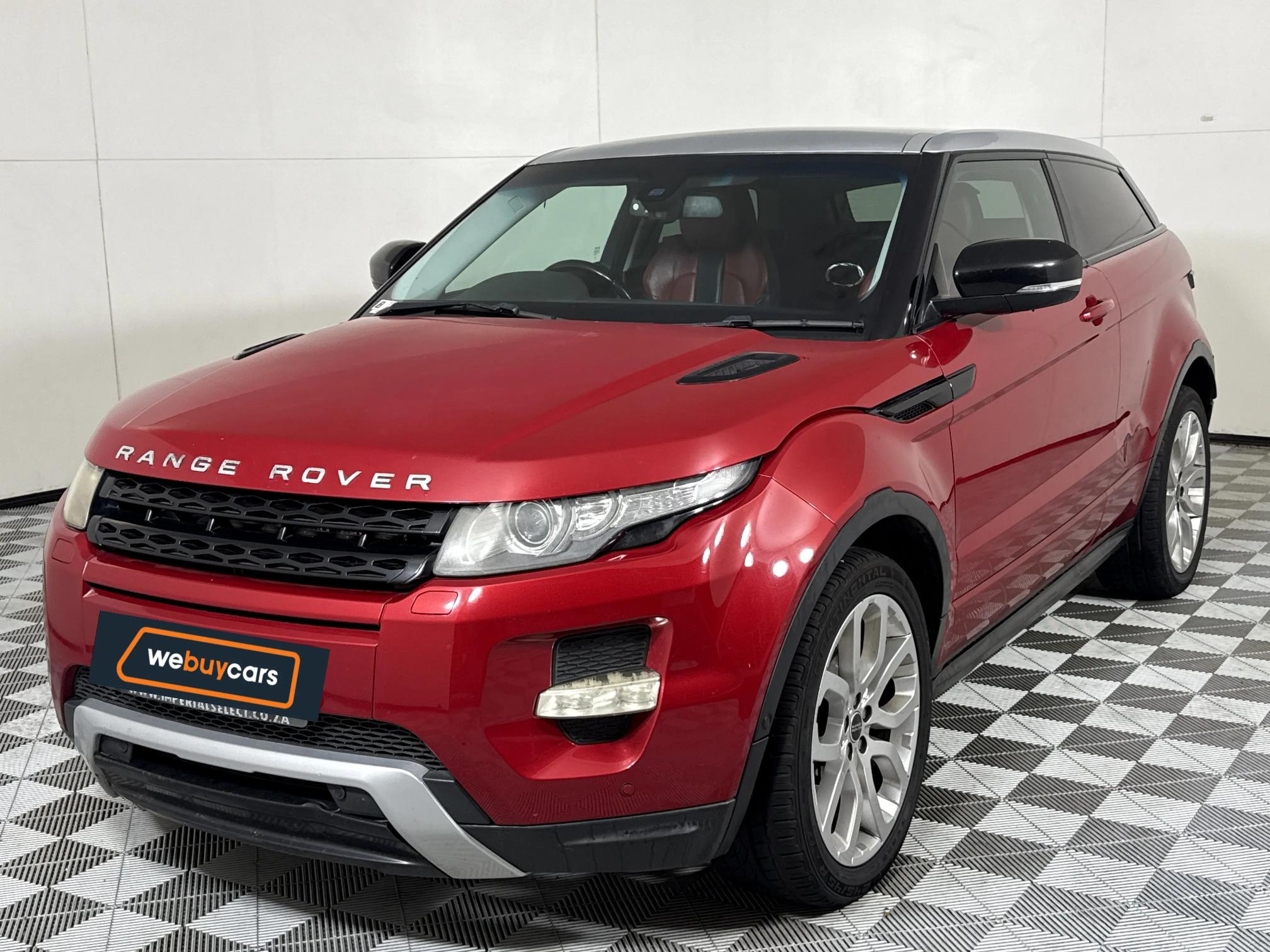 Used 2012 Land Rover Range Rover Evoque coupe SD4 Dynamic