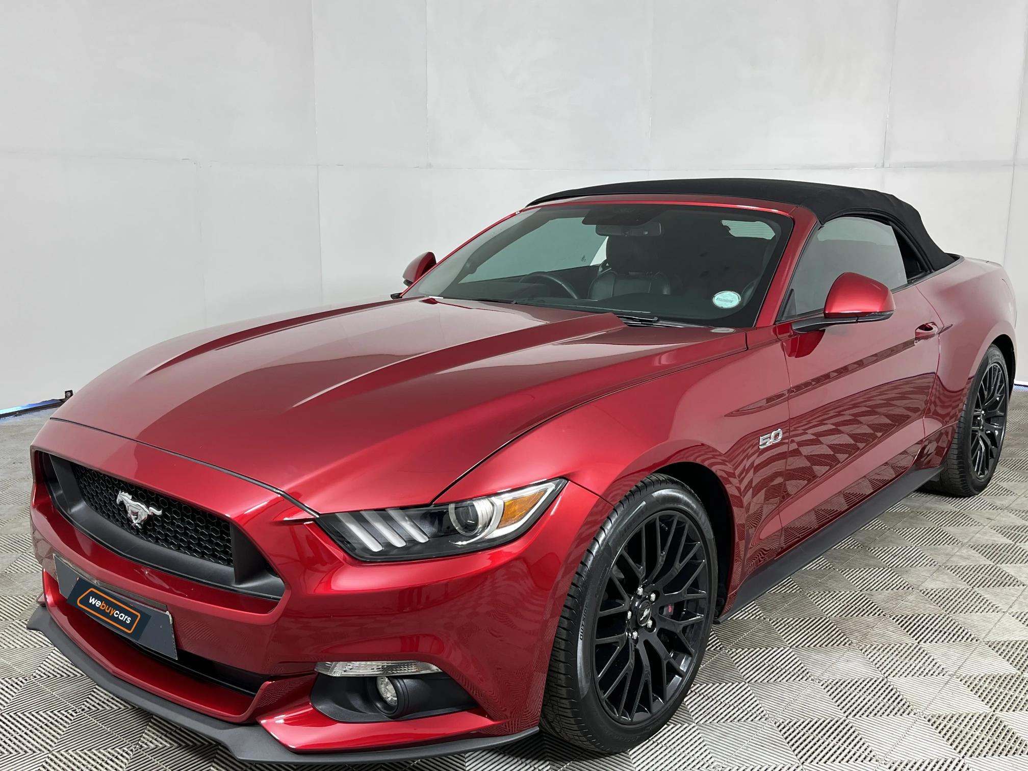 Used 2017 Ford Mustang 5.0 GT convertible auto